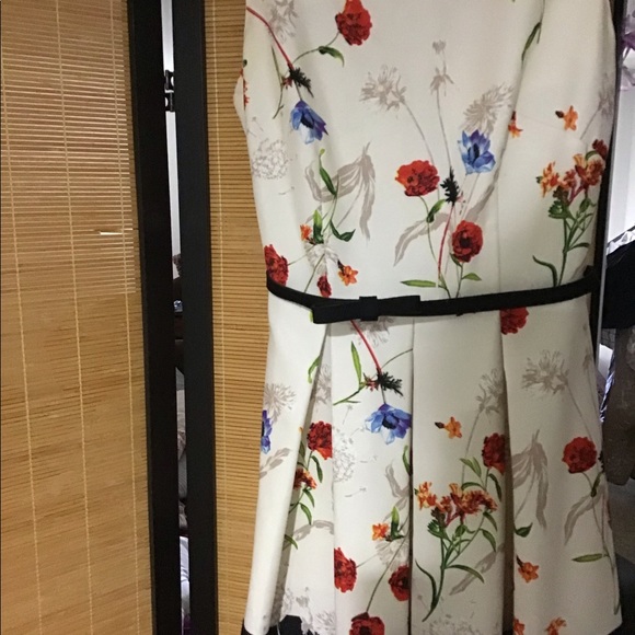 Julian Taylor Floral Mini Dress Size 12 - Picture 2 of 3